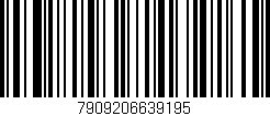 Código de barras (EAN, GTIN, SKU, ISBN): '7909206639195'