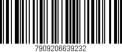 Código de barras (EAN, GTIN, SKU, ISBN): '7909206639232'