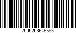 Código de barras (EAN, GTIN, SKU, ISBN): '7909206645585'