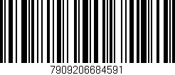 Código de barras (EAN, GTIN, SKU, ISBN): '7909206684591'