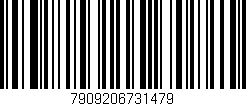 Código de barras (EAN, GTIN, SKU, ISBN): '7909206731479'