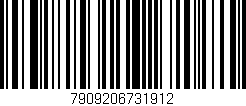 Código de barras (EAN, GTIN, SKU, ISBN): '7909206731912'