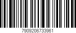 Código de barras (EAN, GTIN, SKU, ISBN): '7909206733961'