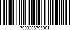 Código de barras (EAN, GTIN, SKU, ISBN): '7909206796881'