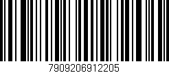 Código de barras (EAN, GTIN, SKU, ISBN): '7909206912205'