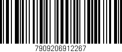 Código de barras (EAN, GTIN, SKU, ISBN): '7909206912267'