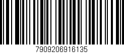 Código de barras (EAN, GTIN, SKU, ISBN): '7909206916135'