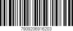 Código de barras (EAN, GTIN, SKU, ISBN): '7909206916203'
