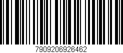 Código de barras (EAN, GTIN, SKU, ISBN): '7909206926462'