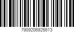 Código de barras (EAN, GTIN, SKU, ISBN): '7909206926813'
