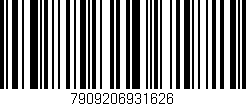 Código de barras (EAN, GTIN, SKU, ISBN): '7909206931626'