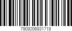 Código de barras (EAN, GTIN, SKU, ISBN): '7909206931718'