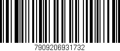 Código de barras (EAN, GTIN, SKU, ISBN): '7909206931732'