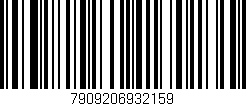 Código de barras (EAN, GTIN, SKU, ISBN): '7909206932159'