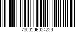 Código de barras (EAN, GTIN, SKU, ISBN): '7909206934238'