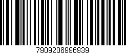 Código de barras (EAN, GTIN, SKU, ISBN): '7909206996939'