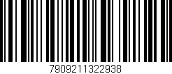 Código de barras (EAN, GTIN, SKU, ISBN): '7909211322938'