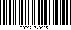 Código de barras (EAN, GTIN, SKU, ISBN): '7909217409251'