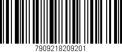 Código de barras (EAN, GTIN, SKU, ISBN): '7909218209201'