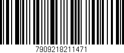 Código de barras (EAN, GTIN, SKU, ISBN): '7909218211471'