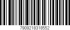 Código de barras (EAN, GTIN, SKU, ISBN): '7909218318552'