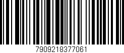 Código de barras (EAN, GTIN, SKU, ISBN): '7909218377061'