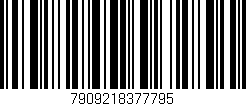 Código de barras (EAN, GTIN, SKU, ISBN): '7909218377795'
