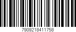 Código de barras (EAN, GTIN, SKU, ISBN): '7909218411758'