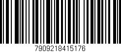 Código de barras (EAN, GTIN, SKU, ISBN): '7909218415176'