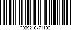 Código de barras (EAN, GTIN, SKU, ISBN): '7909218471103'