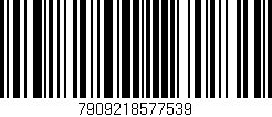 Código de barras (EAN, GTIN, SKU, ISBN): '7909218577539'