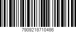 Código de barras (EAN, GTIN, SKU, ISBN): '7909218710486'