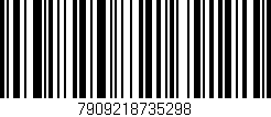 Código de barras (EAN, GTIN, SKU, ISBN): '7909218735298'