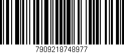 Código de barras (EAN, GTIN, SKU, ISBN): '7909218748977'