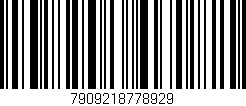 Código de barras (EAN, GTIN, SKU, ISBN): '7909218778929'