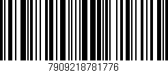 Código de barras (EAN, GTIN, SKU, ISBN): '7909218781776'