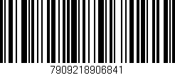 Código de barras (EAN, GTIN, SKU, ISBN): '7909218906841'