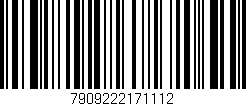 Código de barras (EAN, GTIN, SKU, ISBN): '7909222171112'