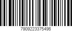Código de barras (EAN, GTIN, SKU, ISBN): '7909223375496'