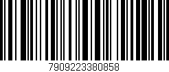 Código de barras (EAN, GTIN, SKU, ISBN): '7909223380858'