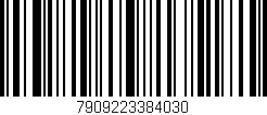 Código de barras (EAN, GTIN, SKU, ISBN): '7909223384030'