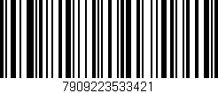 Código de barras (EAN, GTIN, SKU, ISBN): '7909223533421'
