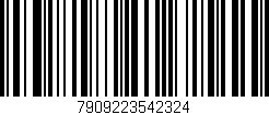 Código de barras (EAN, GTIN, SKU, ISBN): '7909223542324'