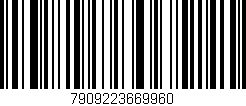 Código de barras (EAN, GTIN, SKU, ISBN): '7909223669960'
