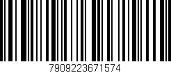 Código de barras (EAN, GTIN, SKU, ISBN): '7909223671574'