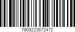 Código de barras (EAN, GTIN, SKU, ISBN): '7909223672472'