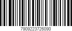Código de barras (EAN, GTIN, SKU, ISBN): '7909223726090'
