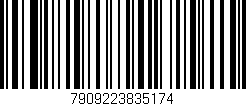 Código de barras (EAN, GTIN, SKU, ISBN): '7909223835174'
