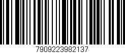 Código de barras (EAN, GTIN, SKU, ISBN): '7909223982137'