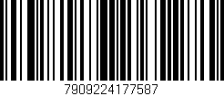 Código de barras (EAN, GTIN, SKU, ISBN): '7909224177587'
